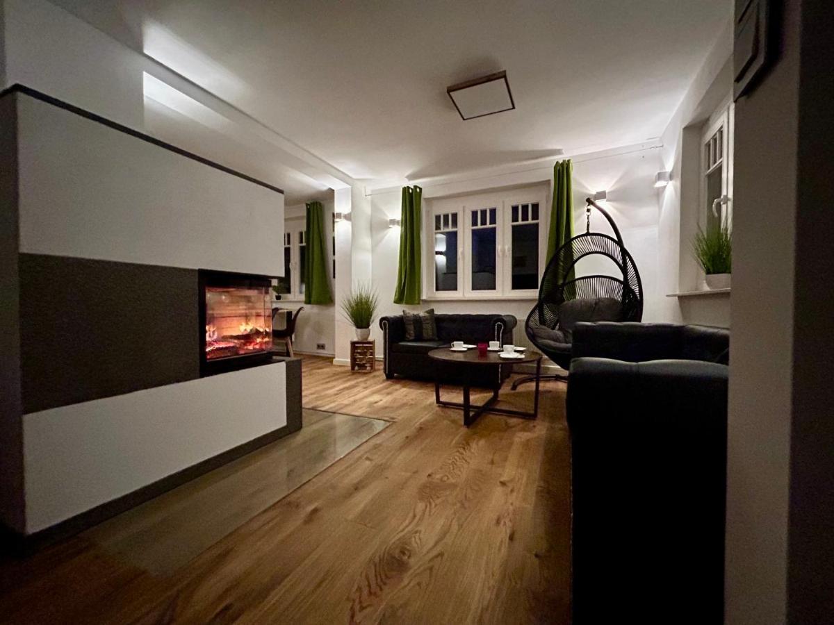 Ferienhaus Im Gruenen Mit Kamin Oranienburg Esterno foto