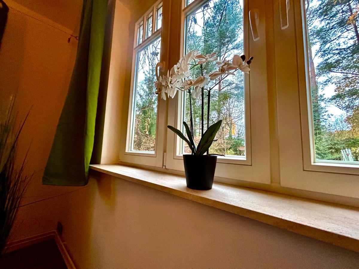 Ferienhaus Im Gruenen Mit Kamin Oranienburg Esterno foto