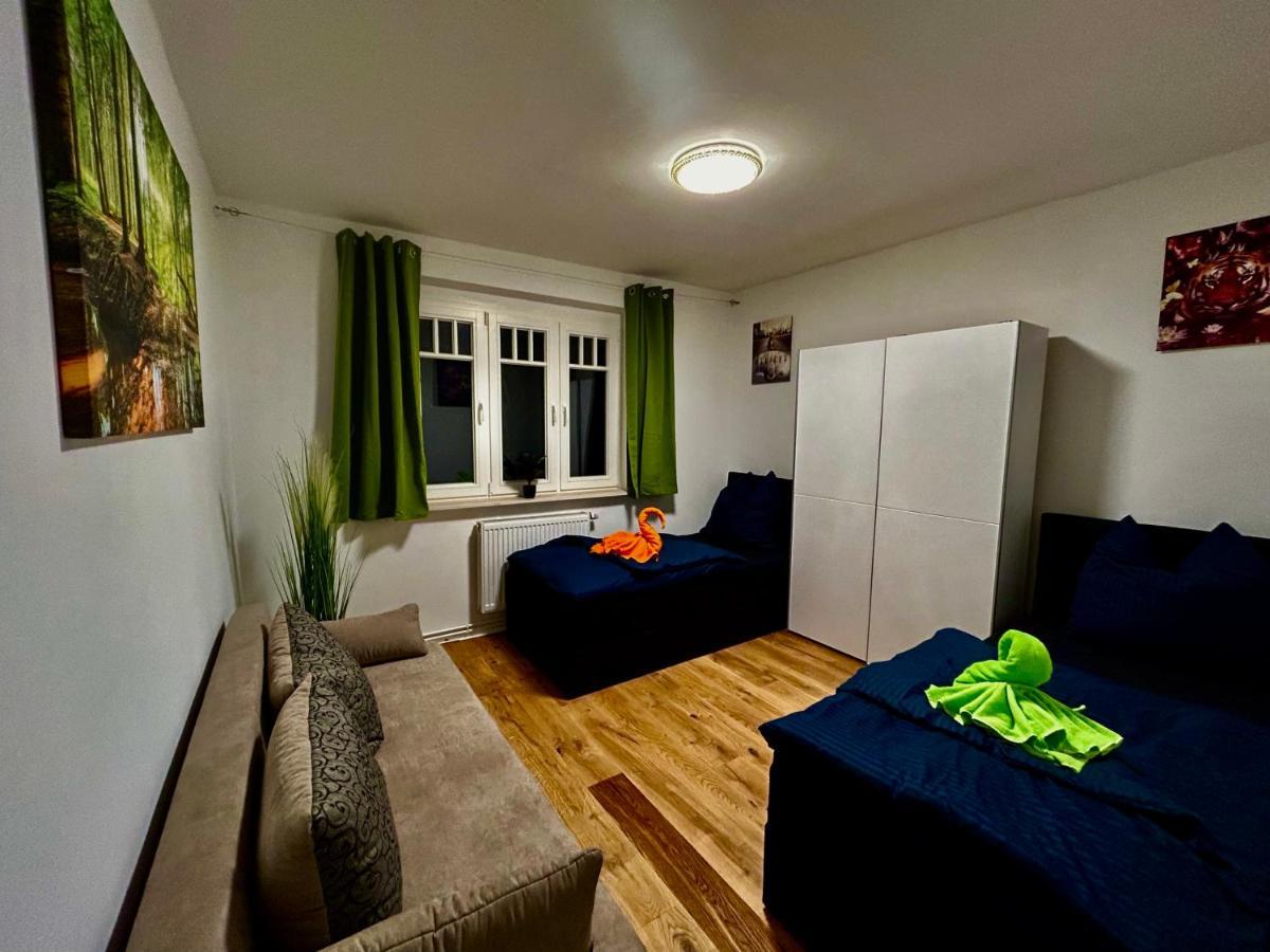 Ferienhaus Im Gruenen Mit Kamin Oranienburg Esterno foto